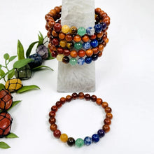 Load image into Gallery viewer, Chakra Bead Bracelets with Sandalwood