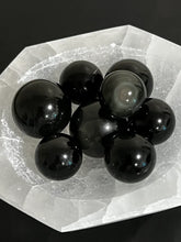 Load image into Gallery viewer, Mini Obsidian Spheres