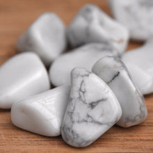 Load image into Gallery viewer, Howlite Tumbled Stones