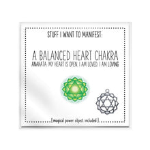 Load image into Gallery viewer, Stuff I Want To Manifest: Balanced Heart Chakra / Anahata