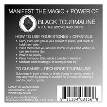 Load image into Gallery viewer, Manifest The Magic + Power of Your Crystal Black Tourmaline