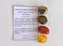Load image into Gallery viewer, Crystal Gift Set | CONFIDENCE | Crystal Healing Gemstone Kit