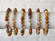 Load image into Gallery viewer, Healing Bracelet | Crazy Lace Agate | Gemstone Bracelet