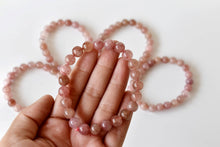 Load image into Gallery viewer, Healing Bracelet | Strawberry Quartz | Gemstone Bracelet