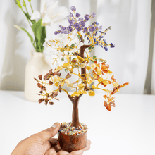 Load image into Gallery viewer, 300 Chips Gemstone Tree | 7 Chakra Tree | Crystal Decor