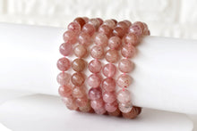 Load image into Gallery viewer, Healing Bracelet | Strawberry Quartz | Gemstone Bracelet