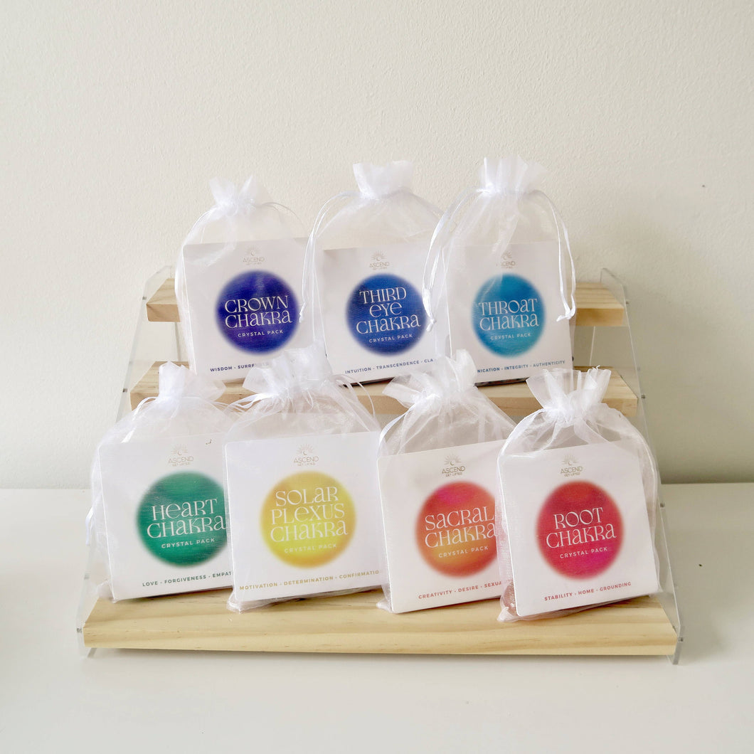 Chakra Crystal Packs