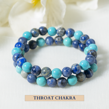 Load image into Gallery viewer, Chakra Crystal Bracelet Healing Natural Crystal Jewelry