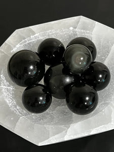 Mini Obsidian Spheres