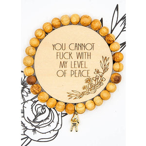 Palo Santo Peace Bracelet