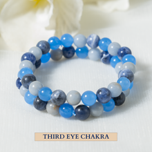 Load image into Gallery viewer, Chakra Crystal Bracelet Healing Natural Crystal Jewelry