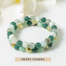 Load image into Gallery viewer, Chakra Crystal Bracelet Healing Natural Crystal Jewelry