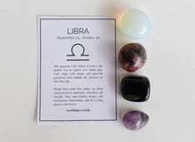 Load image into Gallery viewer, Tumbled Crystals Kit | LIBRA | Stones Gift | Zodiac Set