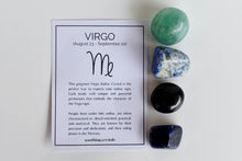 Load image into Gallery viewer, Tumbled Crystals Kit | VIRGO | Stones Gift | Zodiac Set