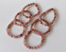 Load image into Gallery viewer, Healing Bracelet | Strawberry Quartz | Gemstone Bracelet