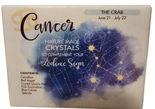 Load image into Gallery viewer, Horoscope Set - Birthstones - Compliment your Zodiac Sign - Box of 6 Stones