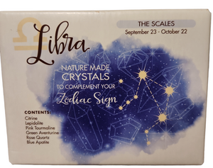Horoscope Set - Birthstones - Compliment your Zodiac Sign - Box of 6 Stones