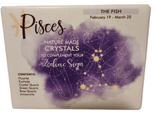Load image into Gallery viewer, Horoscope Set - Birthstones - Compliment your Zodiac Sign - Box of 6 Stones