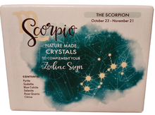 Load image into Gallery viewer, Horoscope Set - Birthstones - Compliment your Zodiac Sign - Box of 6 Stones
