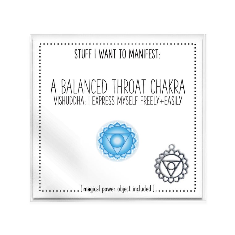 Stuff I Want To Manifest: Balanced Throat Chakra / Vishuddha