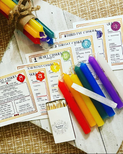 Chakra Meditation Candle Set