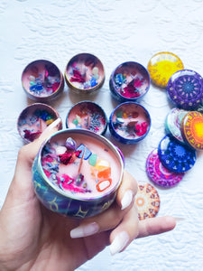 Chakra Meditation Candle