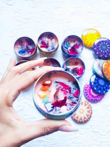 Chakra Meditation Candle