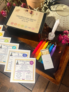 Chakra Meditation Candle Set