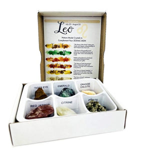 Horoscope Set - Birthstones - Compliment your Zodiac Sign - Box of 6 Stones