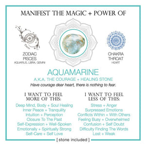 Manifest The Magic + Power of Your Crystal Aquamarine