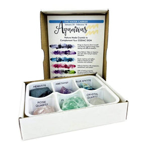 Horoscope Set - Birthstones - Compliment your Zodiac Sign - Box of 6 Stones