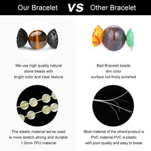 Load image into Gallery viewer, 7 Chakra Stone Bead Bracelets Yoga Healing Crystals Gemstone Beaded Bracelet - Tree of Life charm